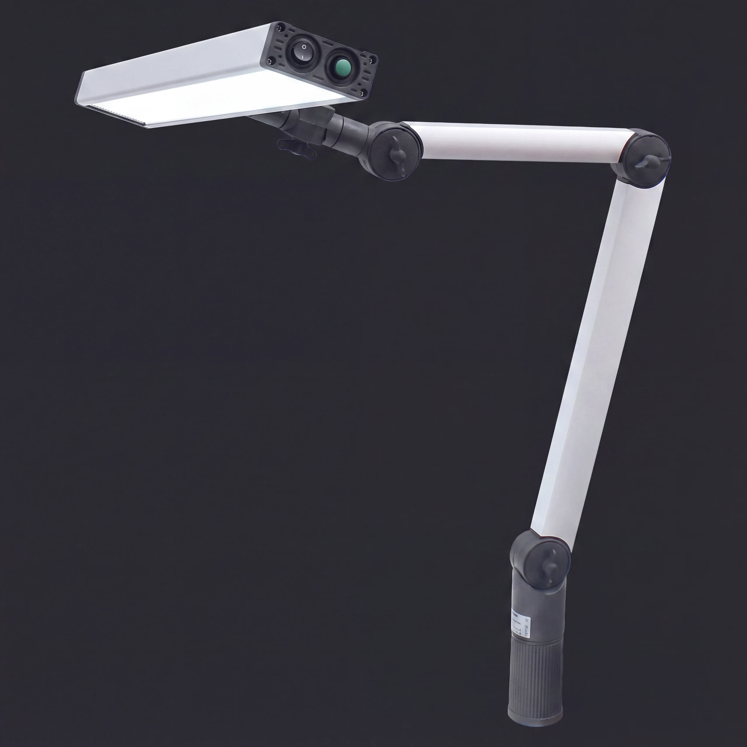 UNILED II Gelenkarm Watchmaker (braccio articolato), dimmerabile, 5700K 3-step MacAdam, larghezza della lampada 380 mm