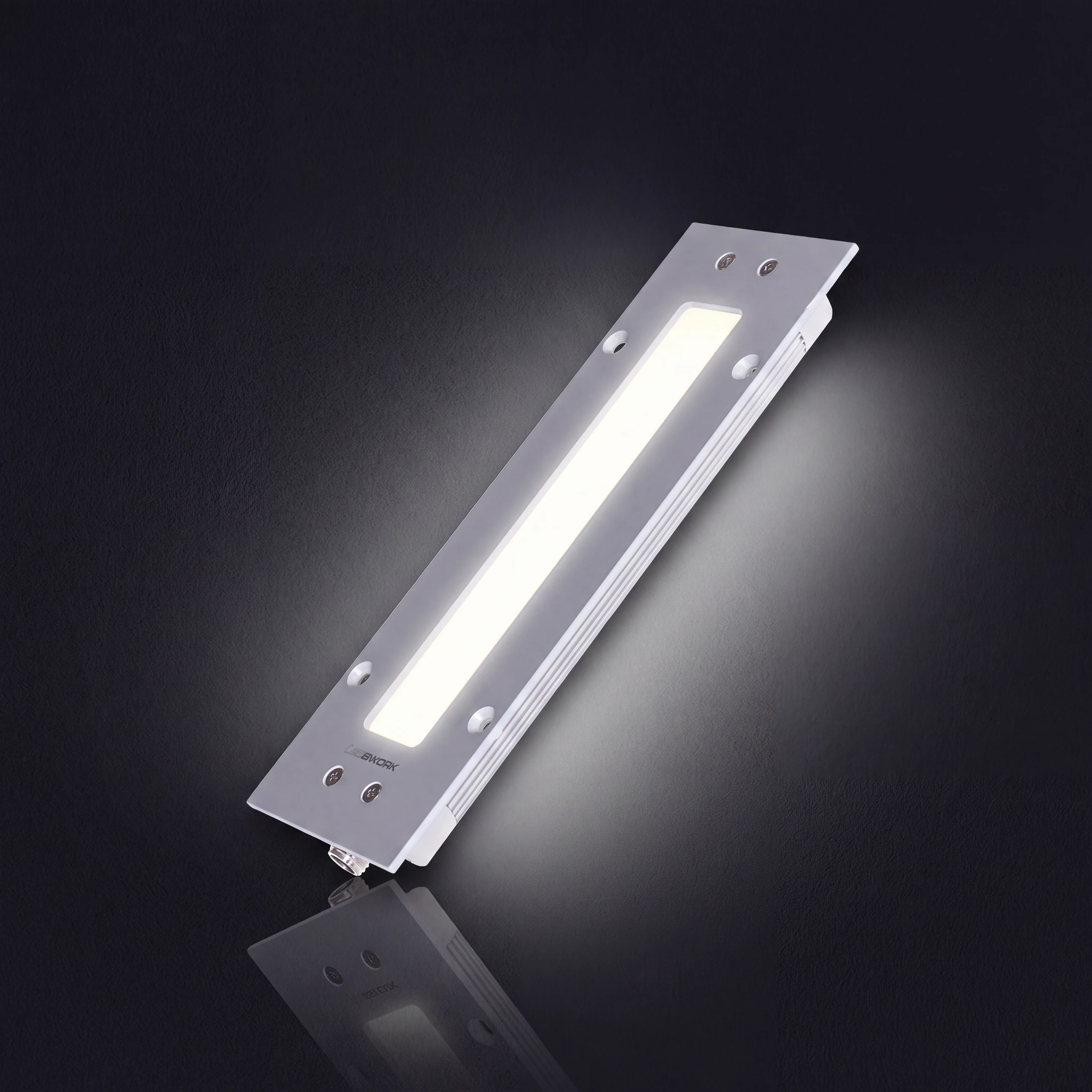 Recessed luminaire TUBELED_40 II integrated, 220 mm x 74 mm x 3 mm (8,66“ x 2,91“ x 0,12“)