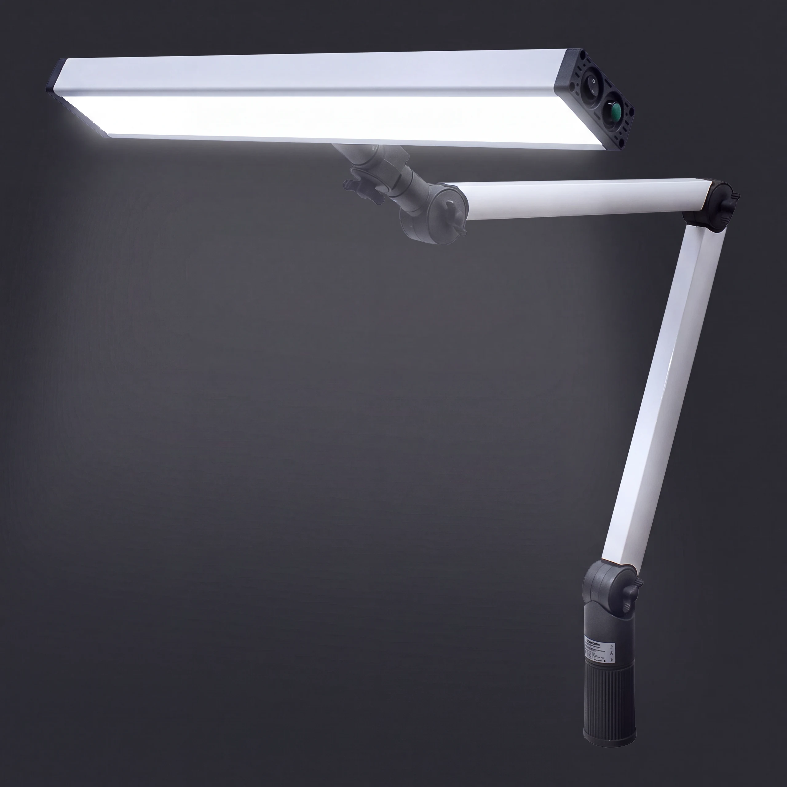 UNILED II Gelenkarm (braccio articolato), dimmerabile, 4000K 3-step MacAdam, larghezza della lampada 548 mm