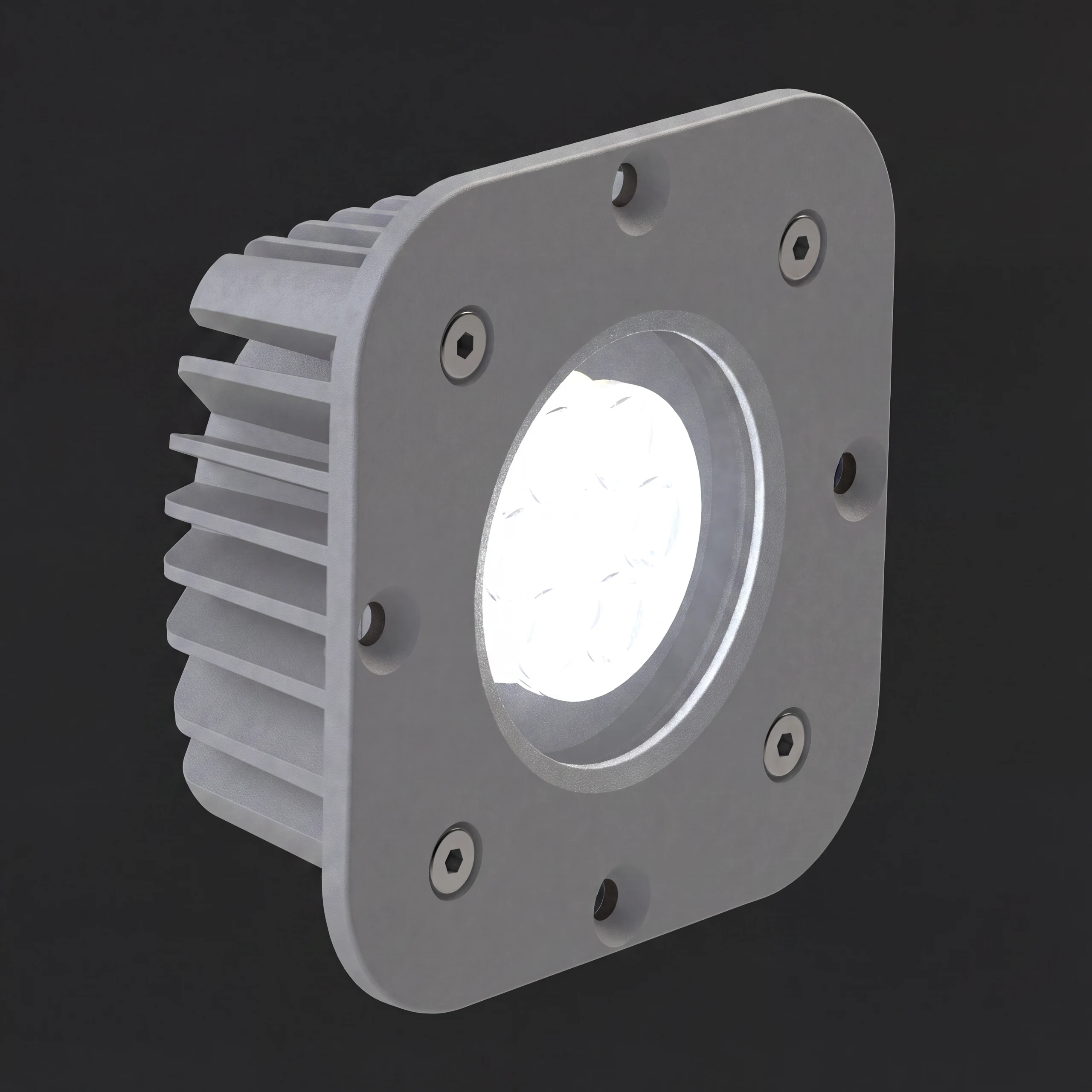 Apparecchio da incasso CENALED SPOT Einbau DC,Ottica a 65° per una luce a tutto campo