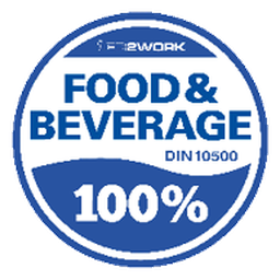 Food & Beverage geeignet (DIN 10500)